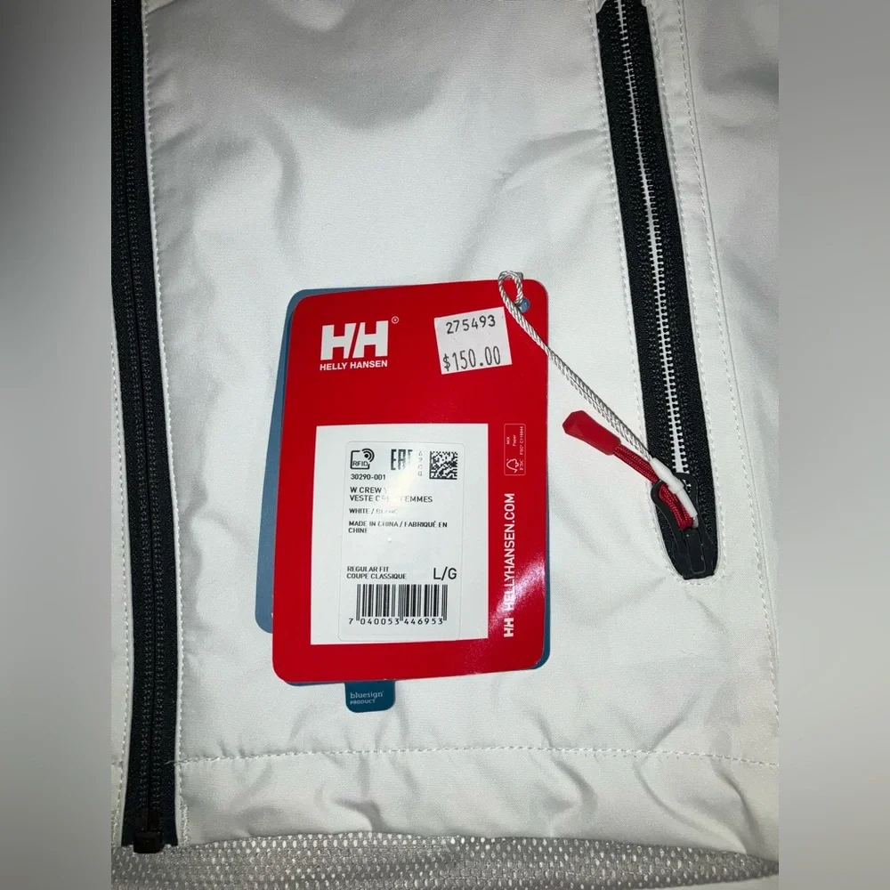 Helly Hansen NEW Women’s sailing crew tech vest Oceania cruises embroidered sz L - Picture 7 of 8